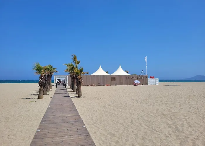 דירה Beau Avec Parking Et Climatisation, Ideal Pour 4 Personnes - Fr-1-794-161 קאנט אן רוסיון